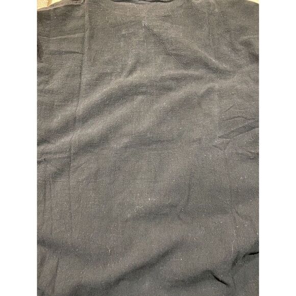 Chinese Style Black Cotton Linen Harori Jacket Size 5XL - Picture 7 of 7